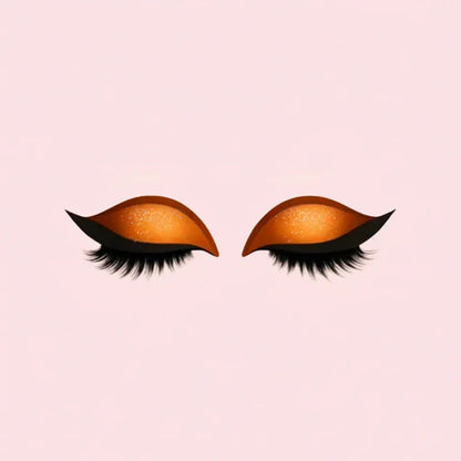 3-in-1 Reusable False Eyelashes with Eyeliner Eyeshadow Makeup Stickers
