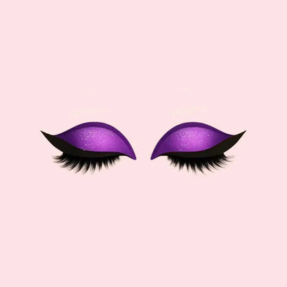 3-in-1 Reusable False Eyelashes with Eyeliner Eyeshadow Makeup Stickers