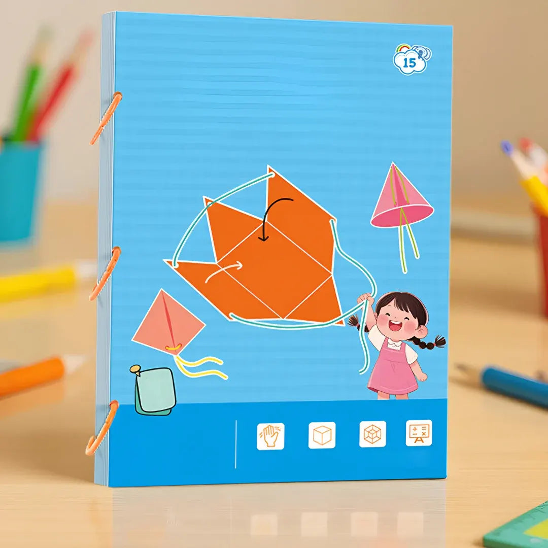 3D Geometric Shapes Puzzle Learning Kit for Kids