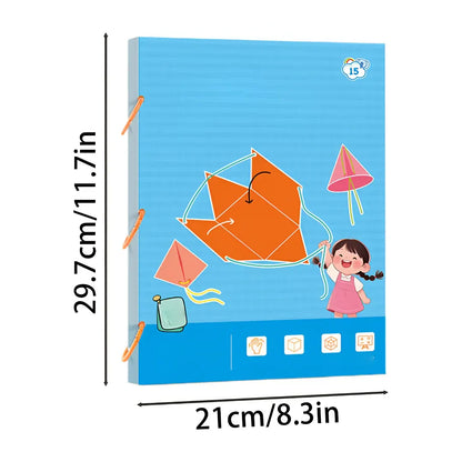 3D Geometric Shapes Puzzle Learning Kit for Kids