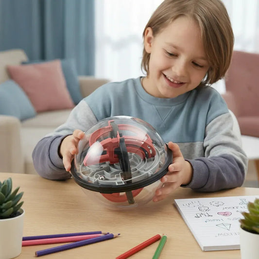 3D Labyrinth Maze Ball Brain Teaser Puzzle for Kids & Adults