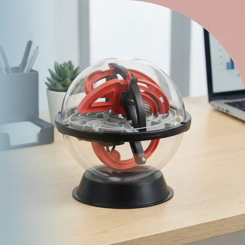 3D Labyrinth Maze Ball Brain Teaser Puzzle for Kids & Adults
