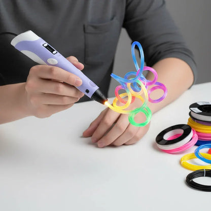 3D Pen for Creative Drawing and Craft Design