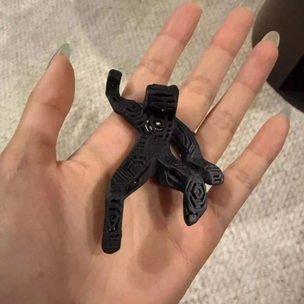 3D Printed Rocky Astronaut Space Charm Keychain