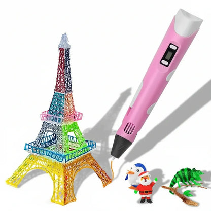 3D Printing Pen Kit – Educational Creative Drawing Toy for Kids