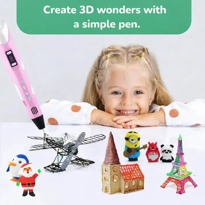 3D Printing Pen Kit – Educational Creative Drawing Toy for Kids