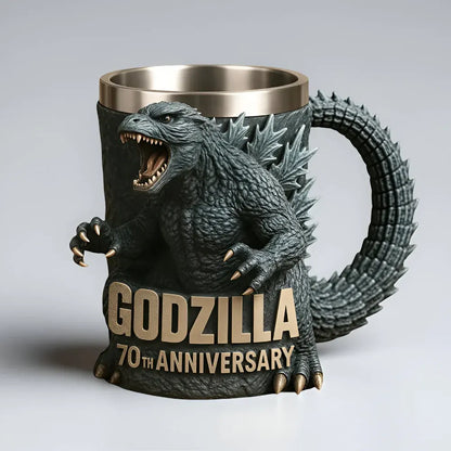 3D Sculpted Monster Figure Ceramic Coffee Mug Drinkware