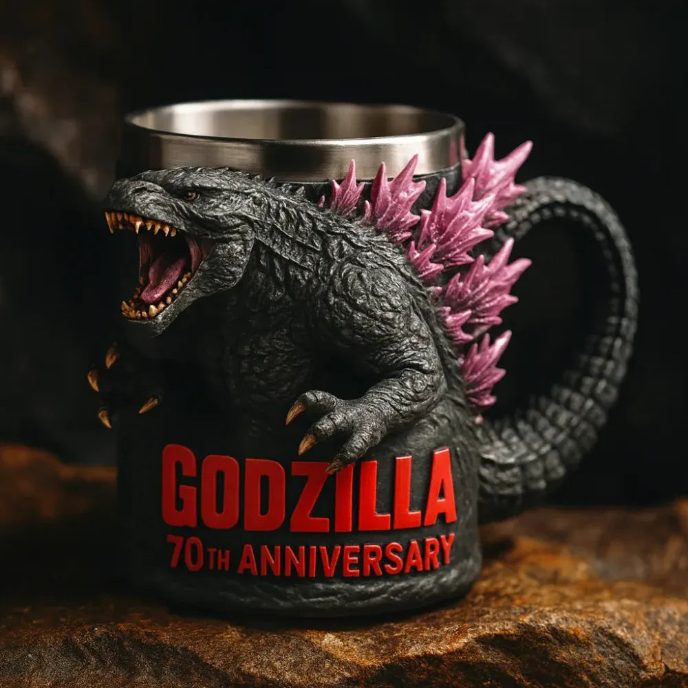 3D Sculpted Monster Figure Ceramic Coffee Mug Drinkware