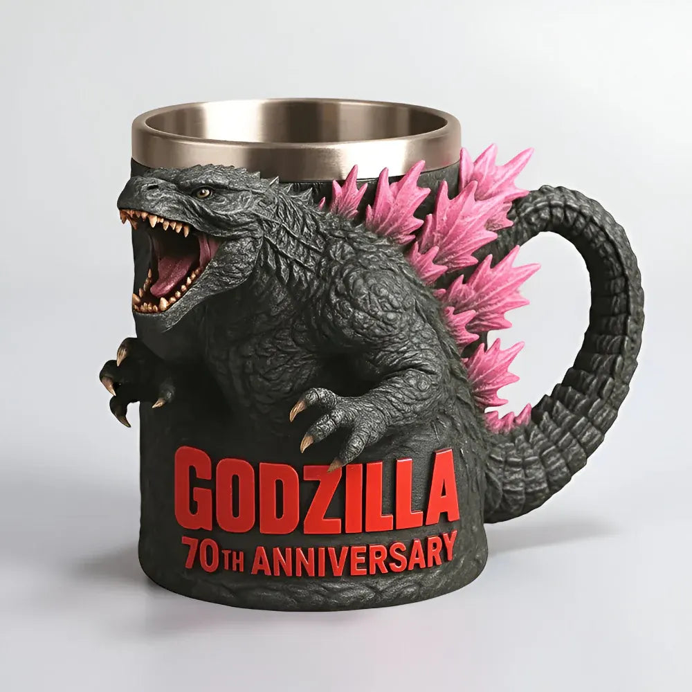 3D Sculpted Monster Figure Ceramic Coffee Mug Drinkware