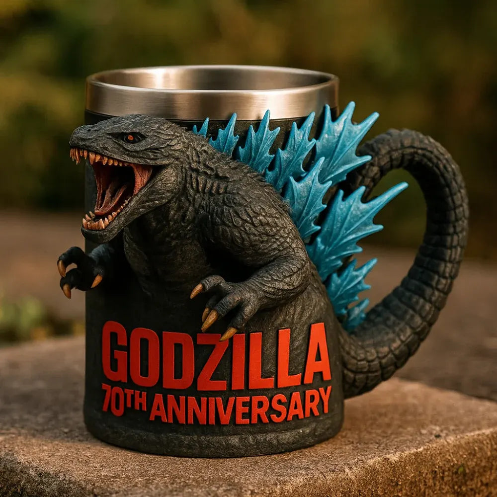 3D Sculpted Monster Figure Ceramic Coffee Mug Drinkware