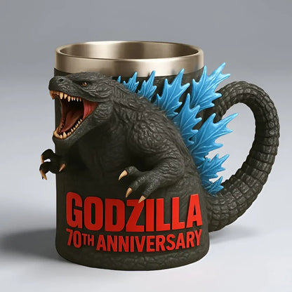 3D Sculpted Monster Figure Ceramic Coffee Mug Drinkware