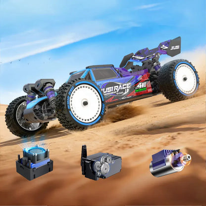 4WD Off-Road RC Racing Truck with Remote Control