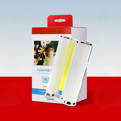 4x6 Photo Paper Refill Pack for Smartphone Printers - Replacement Cartridge
