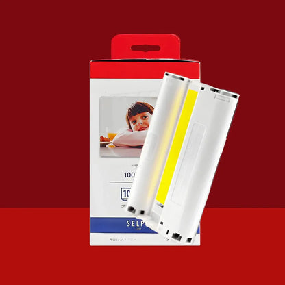 4x6 Photo Paper Refill Pack for Smartphone Printers - Replacement Cartridge
