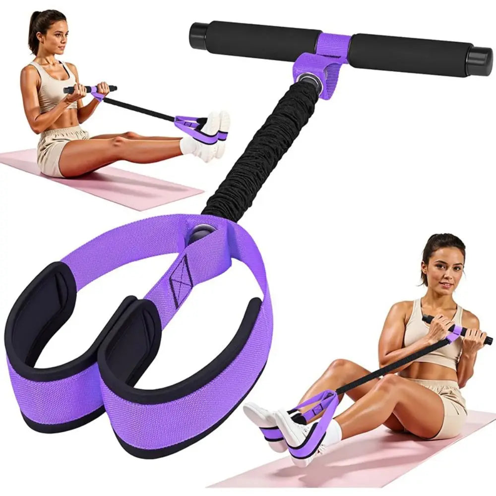 Ab Wheel Roller with Resistance Band Core Fitness Trainer
