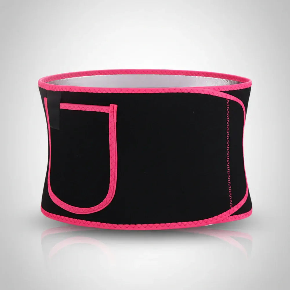 Abdominal Sweat Belt Waist Trainer with Core Slimming Support Wrap