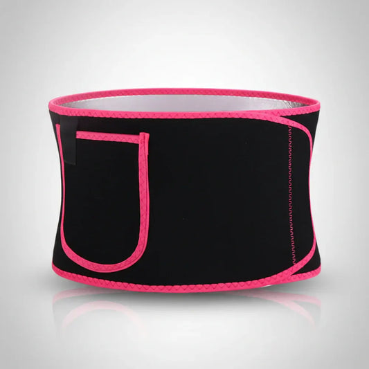 Abdominal Sweat Belt Waist Trainer with Core Slimming Support Wrap