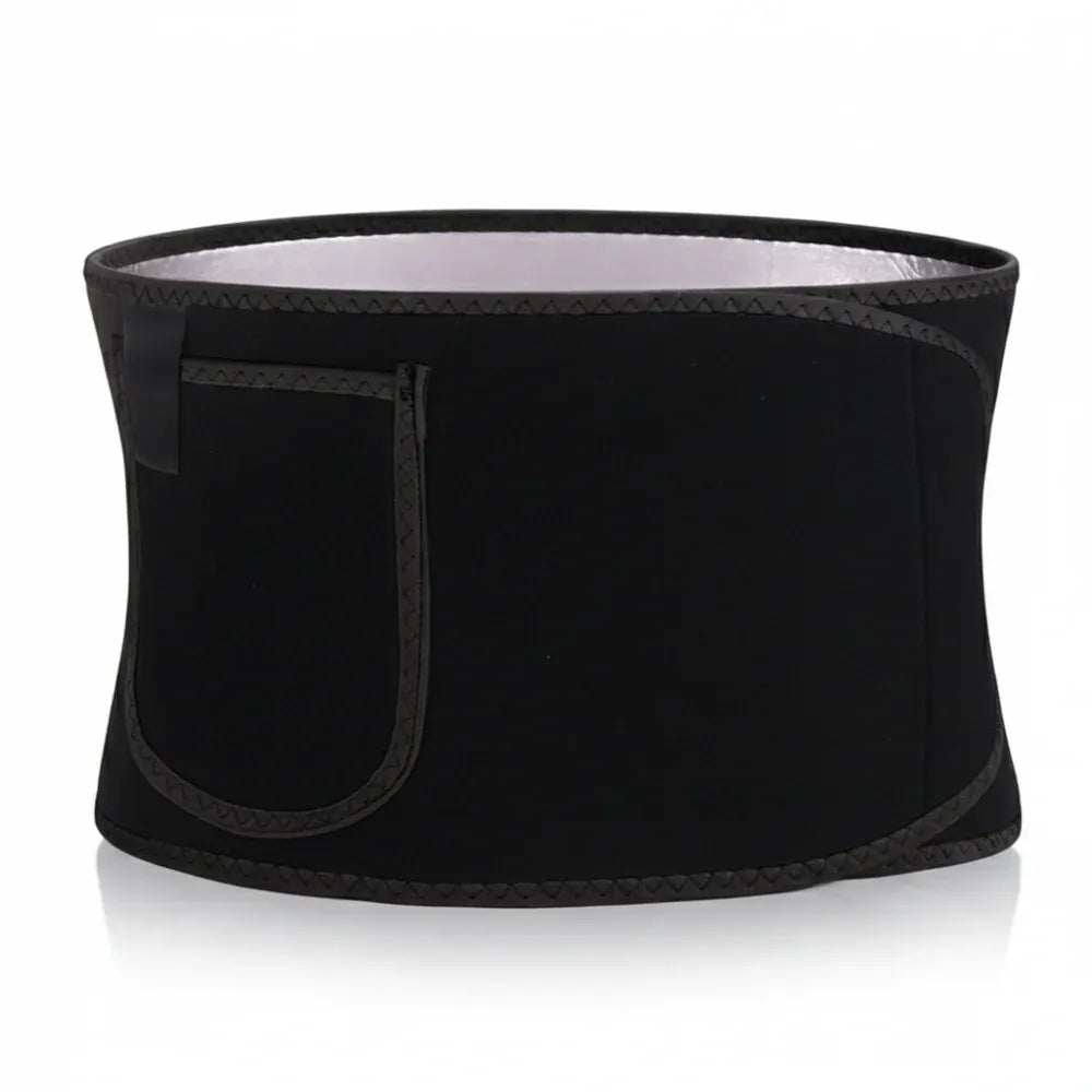 Abdominal Sweat Belt Waist Trainer with Core Slimming Support Wrap