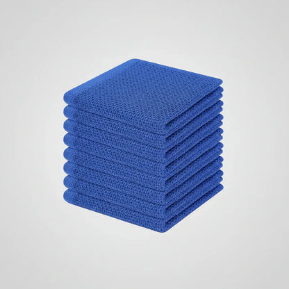 Absorbent Honeycomb Waffle Weave Cotton Dish Cloth Set