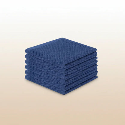 Absorbent Honeycomb Waffle Weave Cotton Dish Cloth Set
