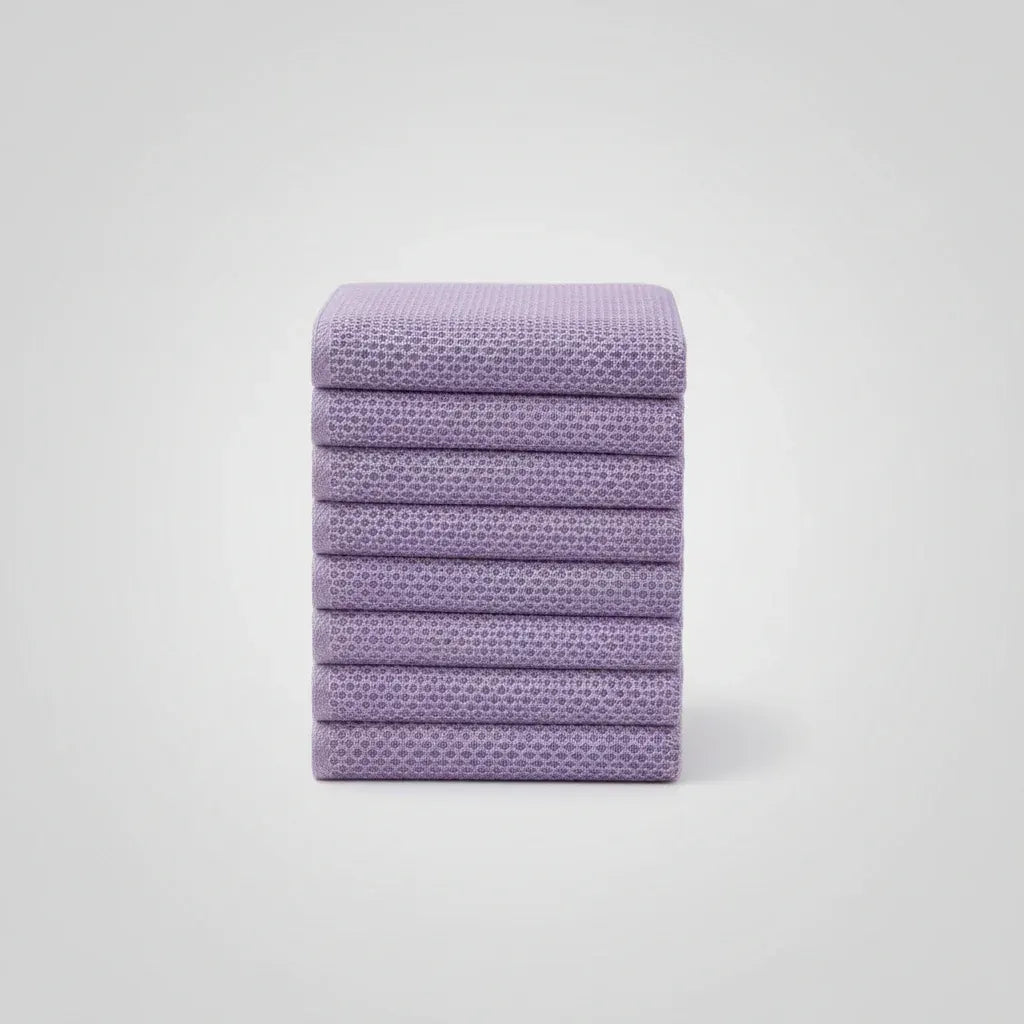 Absorbent Honeycomb Waffle Weave Cotton Dish Cloth Set
