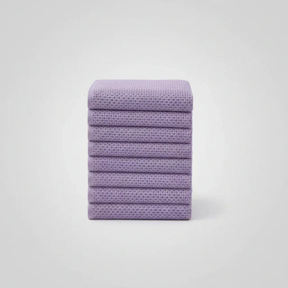 Absorbent Honeycomb Waffle Weave Cotton Dish Cloth Set