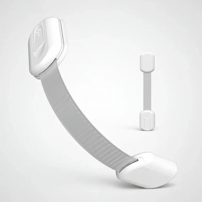 Adhesive Baby Proofing Strap Locks for Cabinet Doors and Drawers