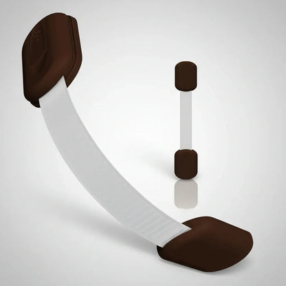 Adhesive Baby Proofing Strap Locks for Cabinet Doors and Drawers