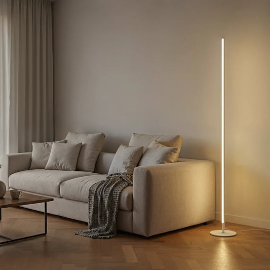 Adjustable Arc LED Floor Lamp with Dimmable Modern Design