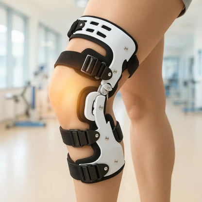 Adjustable Arthritis Knee Support Brace with Strap