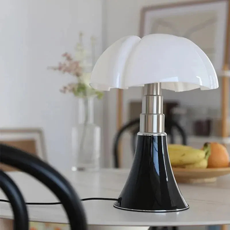 Adjustable Dimmable Floral Steel LED Table Lamp