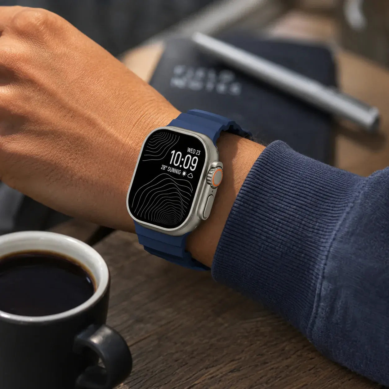 Adjustable Fitness Wrist Strap for Smart Watches, Everyday Wear