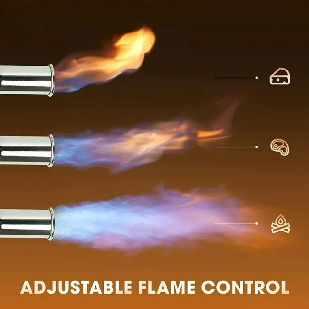 Adjustable Flame BBQ Igniter for Outdoor Grilling