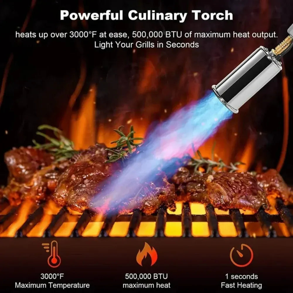 Adjustable Flame BBQ Igniter for Outdoor Grilling