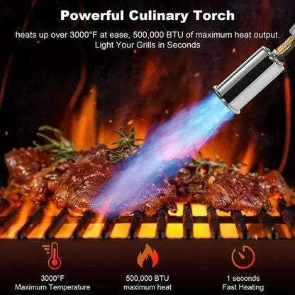 Adjustable Flame BBQ Igniter for Outdoor Grilling