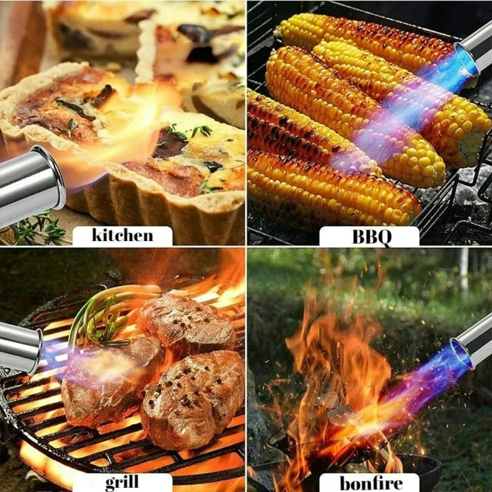Adjustable Flame BBQ Igniter for Outdoor Grilling
