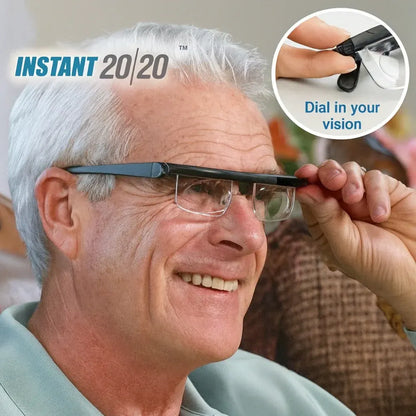 Adjustable Focus Reading & Driving Glasses Vision Tool