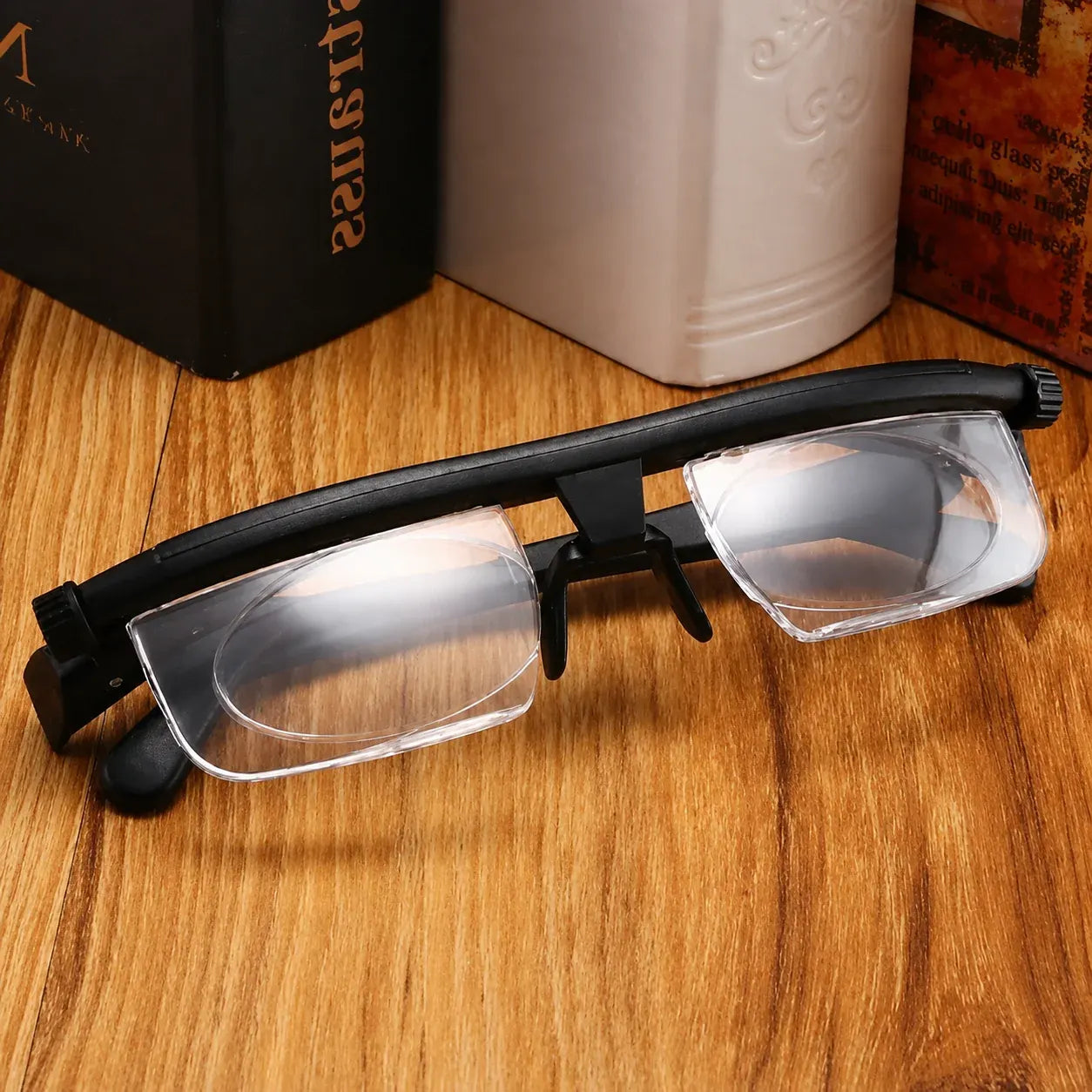 Adjustable Focus Reading Glasses – Near & Far Vision Eyewear