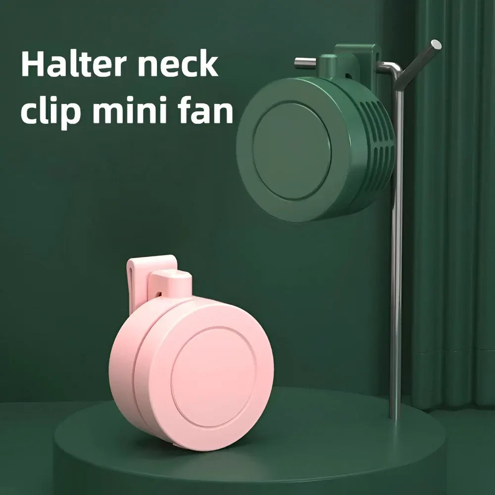Adjustable Foldable Mini Clip-On Neck Portable Fan