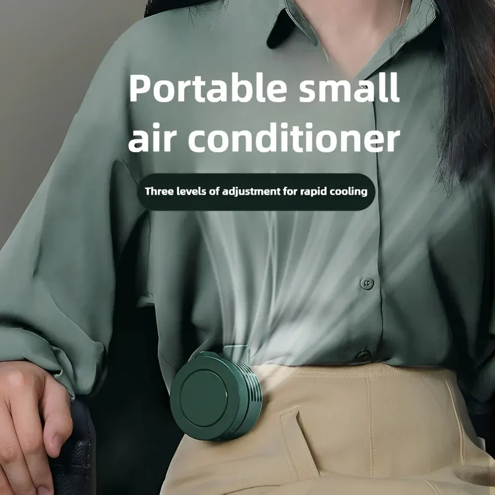 Adjustable Foldable Mini Clip-On Neck Portable Fan