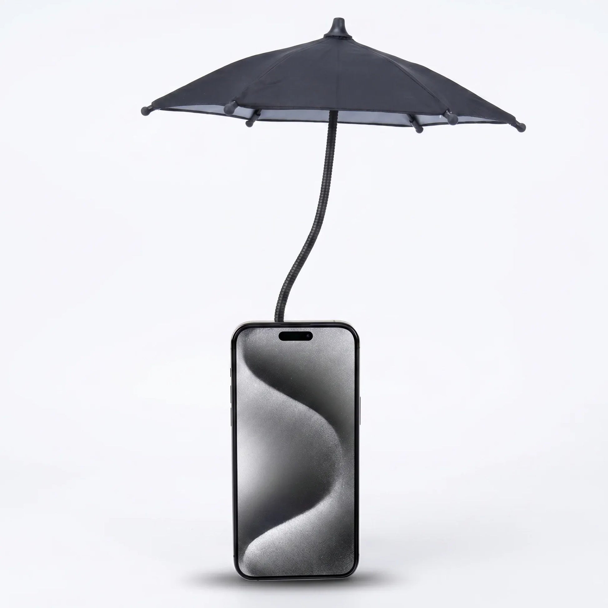 Adjustable Gooseneck Sunshade Umbrella Mount for Phone