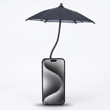 Adjustable Gooseneck Sunshade Umbrella Mount for Phone