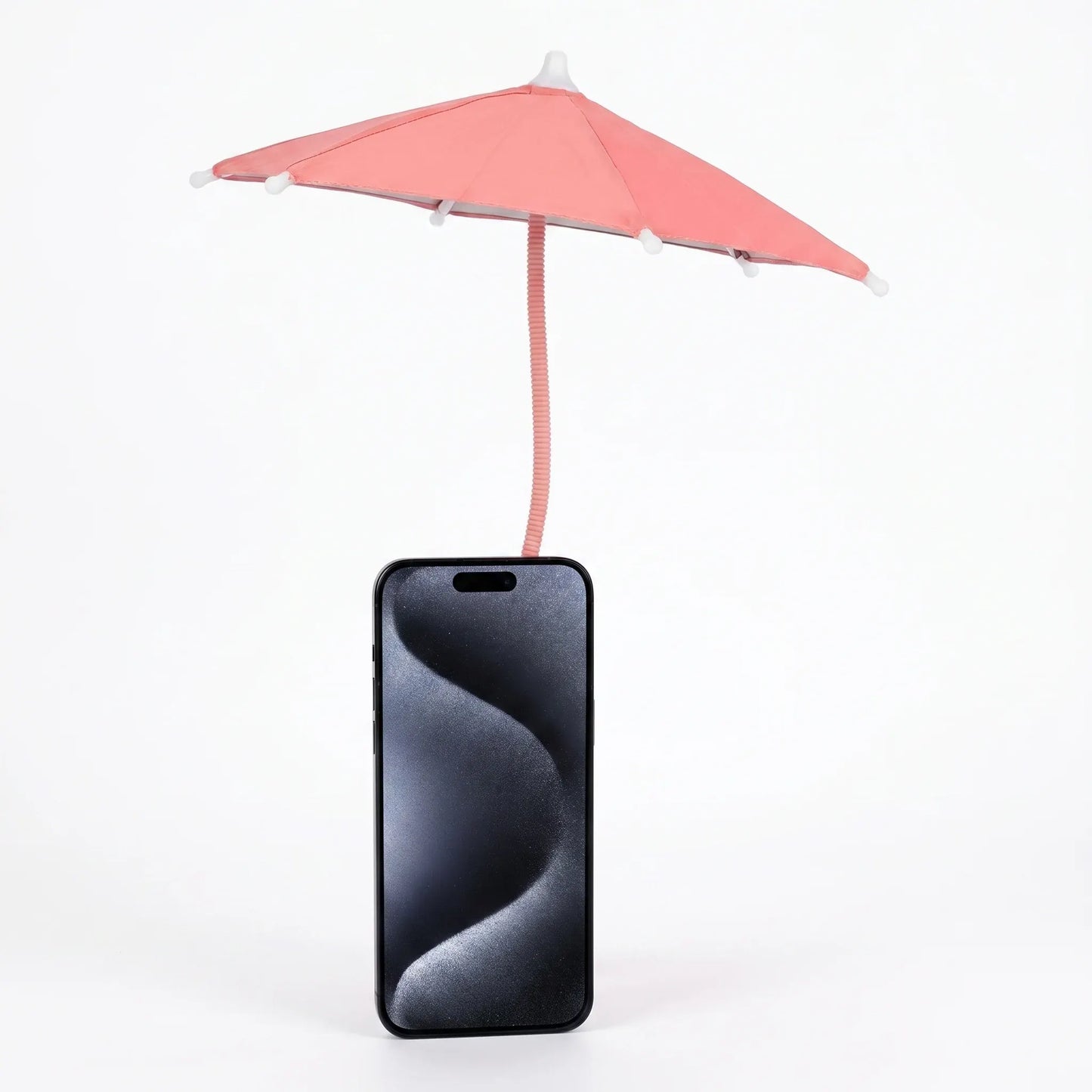 Adjustable Gooseneck Sunshade Umbrella Mount for Phone