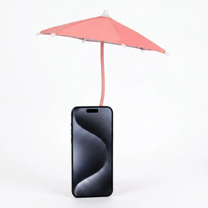 Adjustable Gooseneck Sunshade Umbrella Mount for Phone