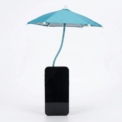 Adjustable Gooseneck Sunshade Umbrella Mount for Phone