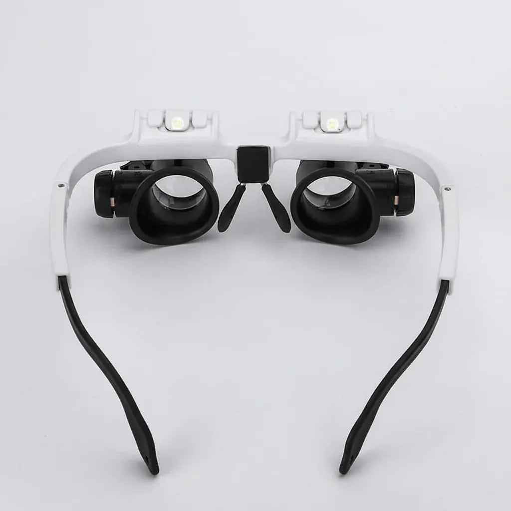 Adjustable Headband LED Magnifier with Interchangeable Lens