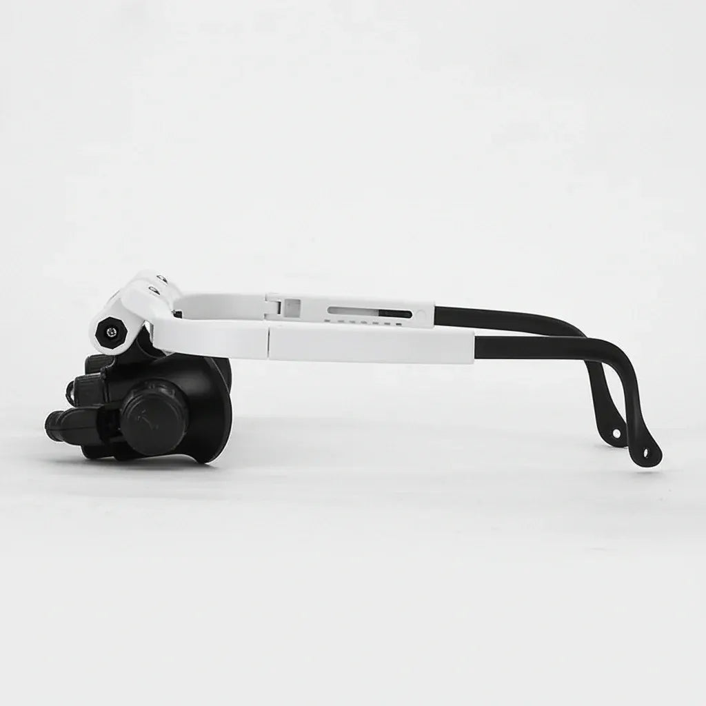 Adjustable Headband LED Magnifier with Interchangeable Lens