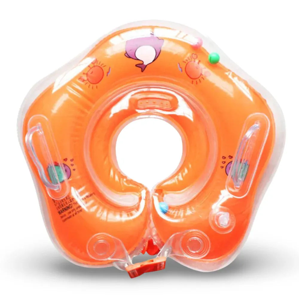 Adjustable Infant Neck Ring Float for Baby Bath Support