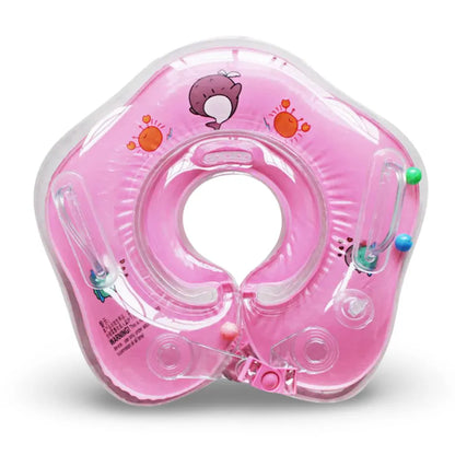 Adjustable Infant Neck Ring Float for Baby Bath Support