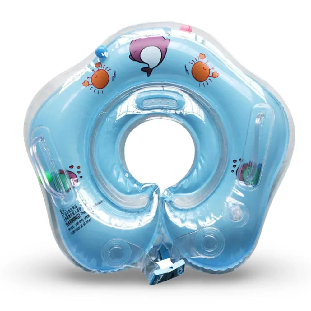 Adjustable Infant Neck Ring Float for Baby Bath Support